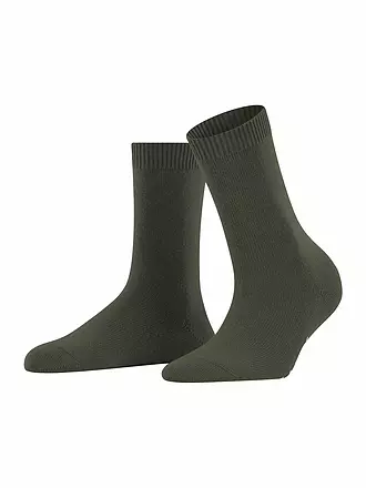 FALKE | Socken COSY WOOL porto mel | olive